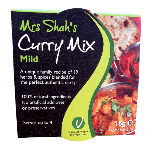 Medium Curry Mix Mrs Shah's Spice Company